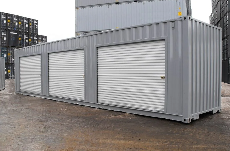 40ft Storage Container With Roll Up Side Doors - Image 4